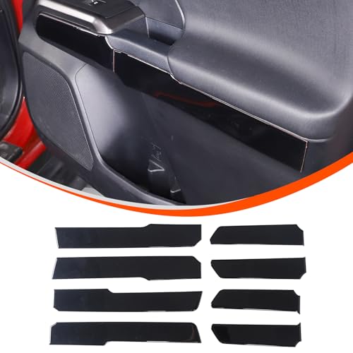 TongSheng Compatible with Toyota Tacoma 2015 2016 2017 2018 2019 2020 2021 2022 2023 PVC Inner Door Panels Decorative Stickers Car Accessories