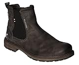 MUSTANG Herren Stiefelette Boot Reißverschluss Stretch 4157-608, Größe:43 EU, Farbe:Grau