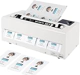 Automatic Business Card Cutter Machine, High-Speed 30 Pieces/min Cutting, Perfect for Office and Printing Shops