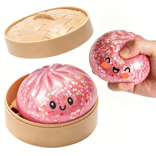 Imagen de Axinyijia Glitter Dumplings Sorpresa Gigante Mystery Dumpling Juguete