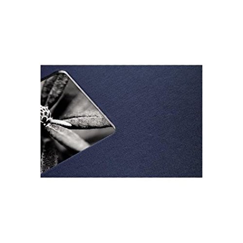 Hama Fotoalbum Fine Art 29 x 32 cm, 50 Seiten (25 Blatt), mit Ausschnitt für Bildeinschub, blau