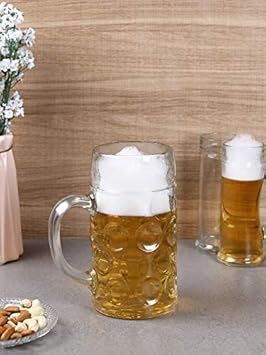 miRim� Big Beer Mug 550ml for Your Home Bar (Set of 2)
