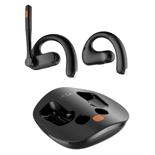 EKSA Telecom S30 ワイヤレスヘッドセット ワイヤレスヘッドセットEKSA-S30,Bluetooth 5.3,オフィス,会議,音楽