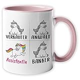 Tasse Assistentin lustig, Assistentin Geschenk, Spruch Hilfskraft Geschenkidee, Kaffeetasse Beruf Kaffeebecher Teetasse Assistent Becher