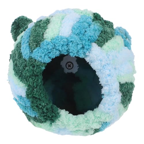 STOBOK 加厚防寒インコ巣箱 ペット用暖かい鳥の寝床 ケージ設置簡単 セキセイインコ用快適巣 ハウス 小型オウム 文鳥 カナリア用