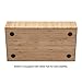 MobileVision Bamboo Desktop All-In-One Organizer for File Folders, Notepads, Pens, Stationary Items, Small Electronics and more