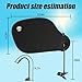 Adjustable Office Cubicle Accessories,2-in-1 Suction Cup & Clip Cubicle Shade,Portable Desk Shade for Cubicle to Block Light,Privacy Glare Reduction