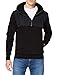 Produktbild Superdry Mens Collective BLK EDT. Half Zip Hood Sweater, Schwarz, Medium