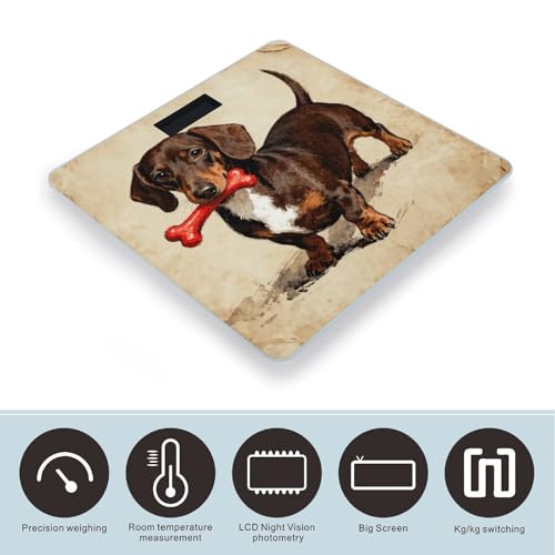 Báscula digital de baño BTCOWZRV Body Weight Scale miniatura 3