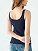 Giftifymama Maternity Nursing Tank Tops Nursing Bras for Breastfeeding V Neck Maternity Bra Sleeveless Casual Pregnancy Sports Tee Shirt with Built in Bra Navy S