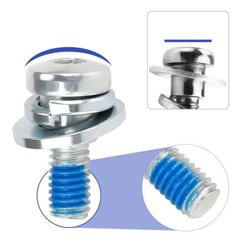 BildeeMait Electric Scooter Rear Wheel Fixed Bolt Screws for Pro, 2-Pack, Metal, Silver, 21.7 x 11.7 mm - Image 3