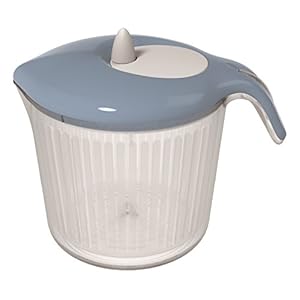 Biesse Casa Salade Spinner, Polypropyleen, Blauw, 18 x 24,8 x 20,5 cm