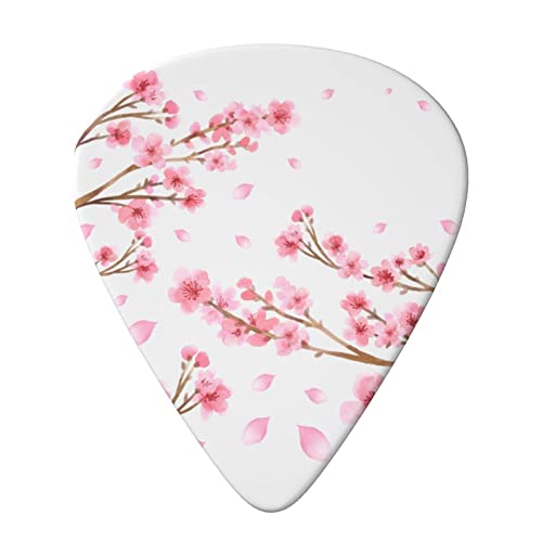 Plum Blossom Lot de 6 médiators pour guitare acoustique, guitare électrique, basse, ukulélé – fins, moyens et épais. - Les Beatles, Paul McCartney, John Lennon, RIngo Starr, George Harrison Plum Blossom Lot de 6 médiators pour guitare acoustique, guitare électrique, basse, ukulélé – fins, moyens et épais. – Image 4