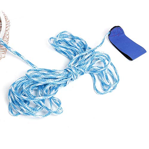 Foto von Alvinlite Handgefertigtes Nylon-Fischernetz für Köderfische - Croch Angeln Wurfnetz Abfischen - Multifilament mit Sinker - Durchmesser 3,6 Meter