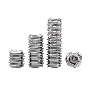 Nuzbcpetr M10 Feingewinde-Innensechskant-Stellschraube Edelstahl
