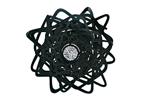 Slamp  Lámpara de techo Aurora Negro A Mano, Made in Italy