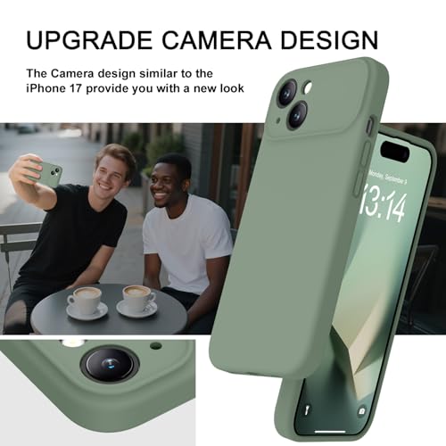 Coque iPhone 16 Pro Max OTOFLY silicone Calke Green - 3