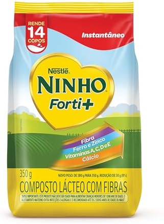 Composto Lácteo Ninho Forti+ Fibras Sachê 350g
