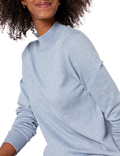 Image of Amazon Essentials Women's Lightweight Mock Neck Pullover Sweater, Regular Fit (Available in Plus Size)