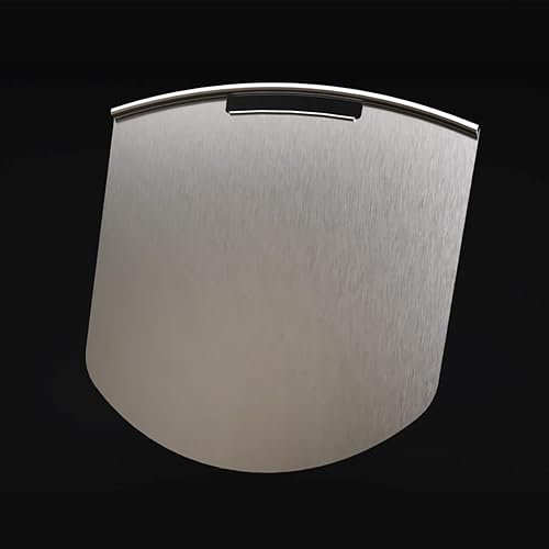 Miniatura 8 de HALO Kit de pizza para cocinar y servir  Pelar de acero inoxidable premium  Cortador de pizza estilo Mezzaluna  Tablas de cortar de bambú  Pinzas