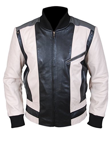 Flesh & Hide F&H Men's Ferris Bueller Matthew Broderick Genuine Leather Jacket