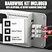 Energizer 1100 Watt 12V to 110v Pure Sine Wave Inverter Dual AC Outlets & USB, Installation Kit Included, Automotive Power for Tools, Camping Essentials & Car Accessories - ETL Approved UL STD 458