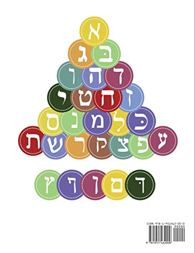 Alef Bet Tracing and Practice, Script: Learn to write the letters of the Hebrew alphabet - Image 2