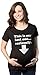 Maternity This is My Last One Seriously Pregnancy T Shirt Funny Announcement Tee Funny Graphic Pregnancy Tee Cool Sarcastic Short Sleeve Maternity Shirts Black - M