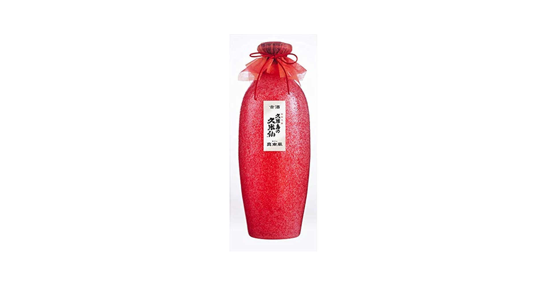 【未開封】久米島の久米仙 真南風　泡盛 古酒 赤 43度 酒 1800ml 真南風 琉球ガラス 赤 3年古酒 43度,1800ml / 久米島の久米仙