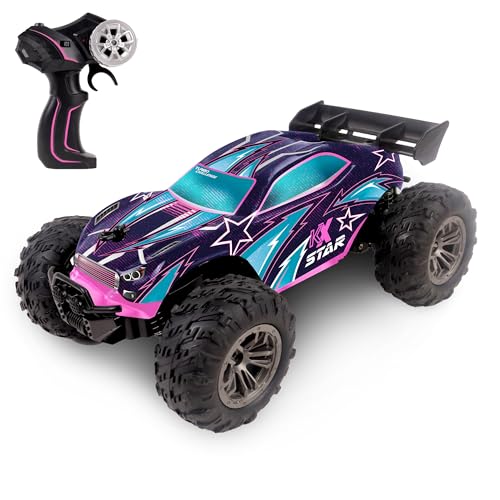 Voiture Télécommandée Turbo Challenge KX-Star Bleu pour Circuit de Salon