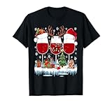 Xmas Wine Merry Reindeer