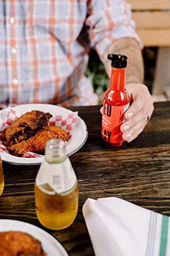 Red Clay Southern Trio Honey & Hot Sauce Variety Pack - Spicy Peach Hot Honey, Original Hot Sauce & Carolina Hot Sauce - Gluten Free - Chef-Crafted - Ships In Red Clay Gift Box - 3Pk #TOP6