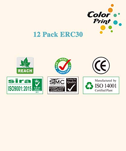 Colorprint Compatible ERC30 Cinta para Epson Pack 12 miniatura 3