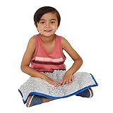 Fun and Function - Minky Weighted Lap Pad for Kids - 3.5 lbs Weighted Lap Blanket for Kids Over 35 Pounds - Soft Sensory Weighted Pad for Home, Clinic, or Classroom