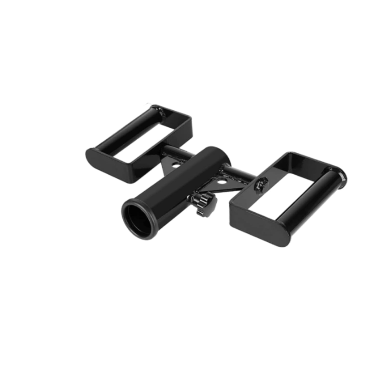2-Inch Sleeve V-Bar Row Attachment Black Steel Landmine Row Attachment Safety Knob Exercise Gear, Viking Press-image-8