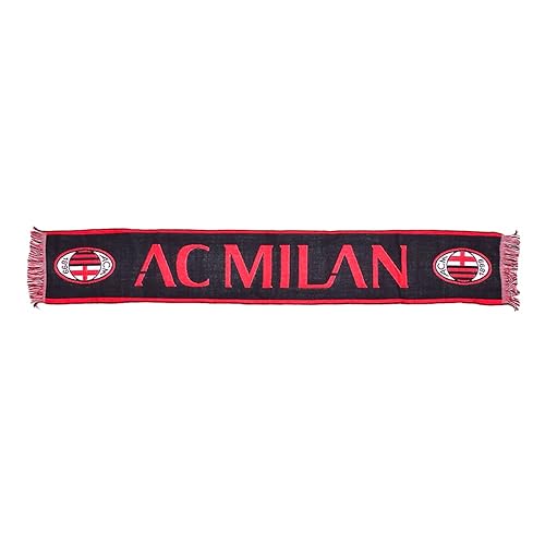 Immagine del prodotto AC Milan Sciarpa Jacquard, Prodotto ufficiale, Nero