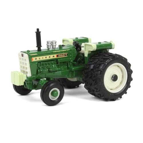 ERTL Tractor Oliver 1950-T 1:64 con Duals Traseros miniatura 1