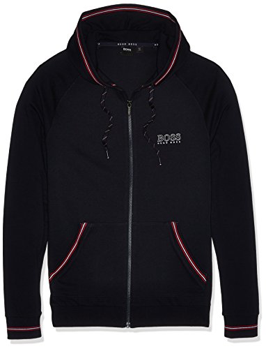 BOSS Hugo Men's Authentic Jacket H 10205166 01 Sleepwear, Dark Blue, S