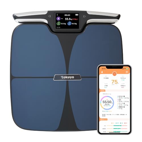 トクヨtokuyo 8点センサー体組成計 TE-750 tokuyo 8点センサー体組成計 TE-750 | 【公式】トクヨ｜tokuyo
