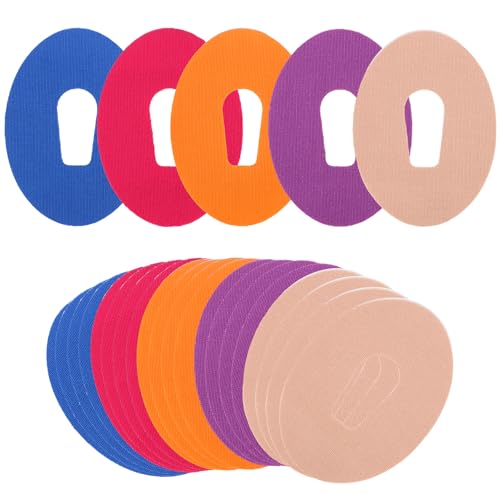 Parches para Dexcom G6 precortados en 5 colores para proteger tu sensor en la piscina
