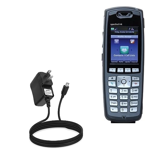 BoxWave Charger Compatible with SpectraLink 8440 - Wall Charger Direct (5W), Wall Plug Charger