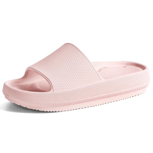 Image of Unisex Arch Support Shower Shoes with Drain Holes Slides