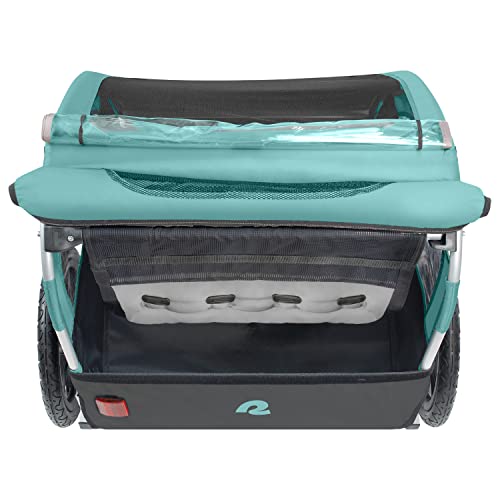 Image of Retrospec Rover Kids Bicycle Trailer Single and Double Passenger Children's Foldable