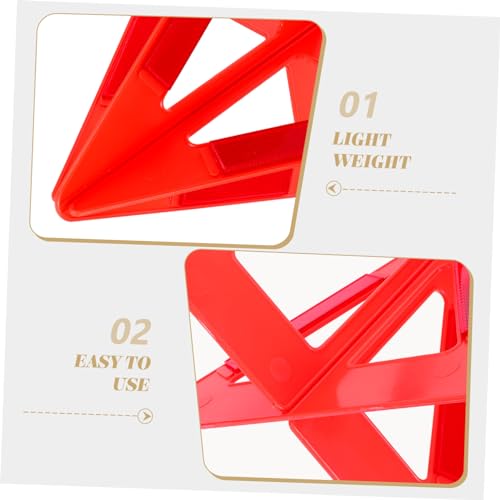 Triángulo Reflectante de Emergencia Plegable para Vehículos miniatura 5