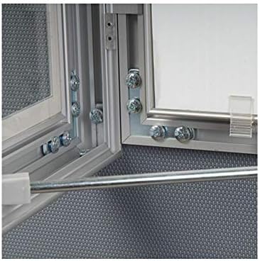 A2 (4xA4) External Lockable Pinnable Notice Board with Waterproof Seal for Outdoor or Indoor Use