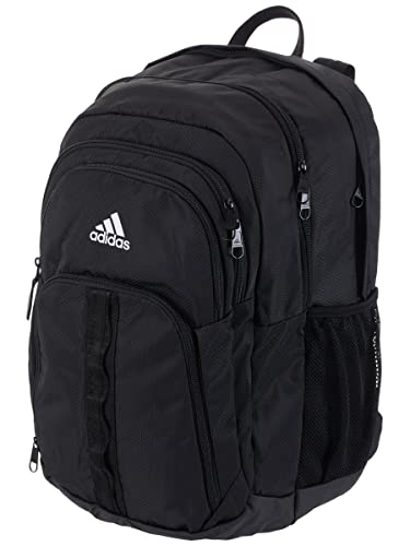 Image of adidas Prime 6 School Backpack | Padded Laptop Sleeve, Multiple Organizer Pockets, Water-Bottle Pockets, Durable Build, School Gym & Travel Ready