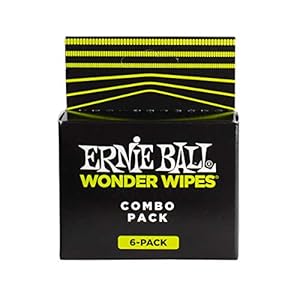 Ernie Ball P04279 Wonder Wipes Multi-pack, 6 Pack