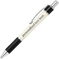 Vista 40 de Bolígrafo de tinta de escritura – Nombre o mensaje personalizado – Colores o impresiones – Regalo de papelería, suministros escolares de oficina