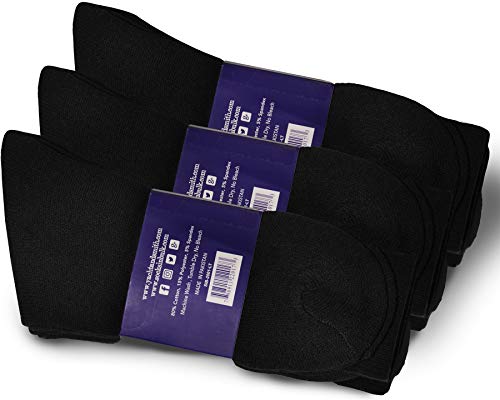 48 Pair Pack of Mens & Womens Lightweight Cotton Crew Socks Bulk, Homeless Donation Cheap, Wholesale Sock2