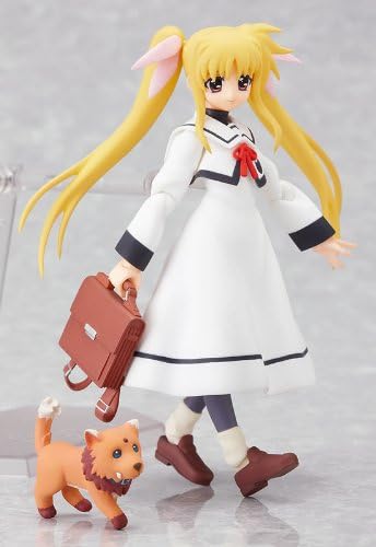 Max Factory Magical Girl Lyrical Nanoha A's: Fate Testarossa "School Uniform" Figma Action Figure